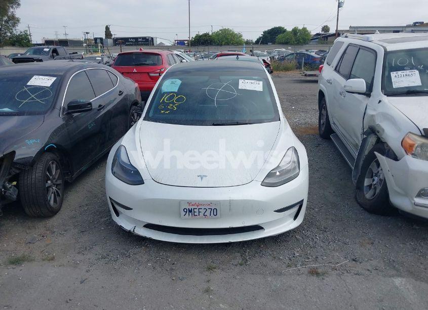 Photo 13 of 2022 Tesla Model 3 REAR-WHEEL DRIVE (VIN 5YJ3E1EA3NF142759)