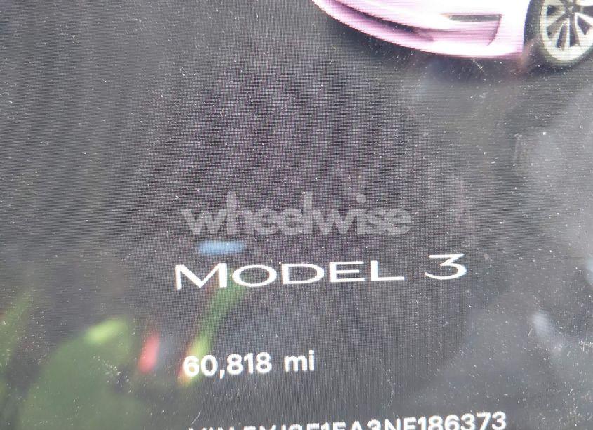 Photo 15 of 2022 Tesla Model 3 REAR-WHEEL DRIVE (VIN 5YJ3E1EA3NF186373)