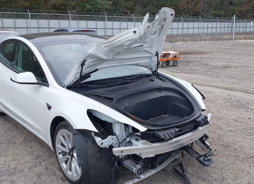 Photo 6 of 2022 Tesla Model 3 REAR-WHEEL DRIVE (VIN 5YJ3E1EA3NF302753)