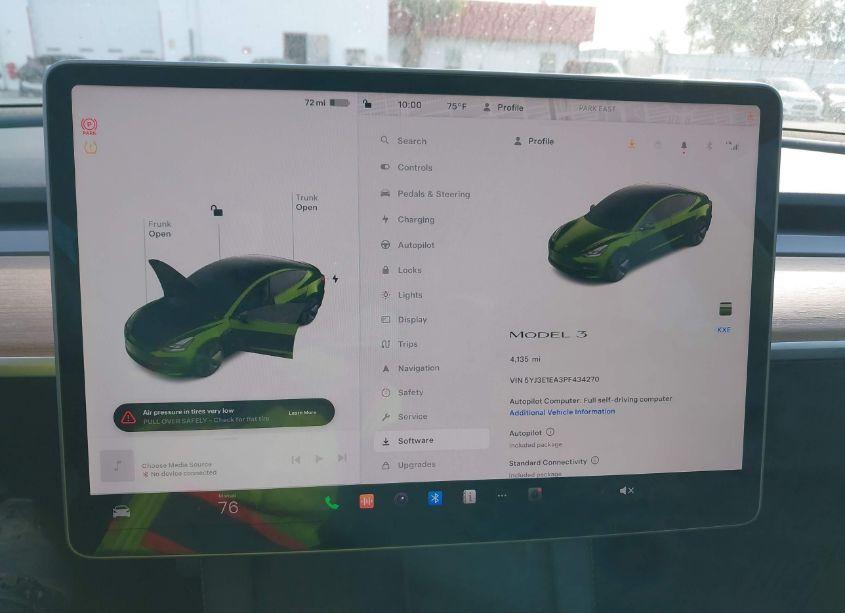 Photo 17 of 2023 Tesla Model 3 REAR-WHEEL DRIVE (VIN 5YJ3E1EA3PF434270)