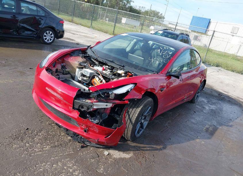 Photo 2 of 2023 Tesla Model 3 REAR-WHEEL DRIVE (VIN 5YJ3E1EA3PF434270)