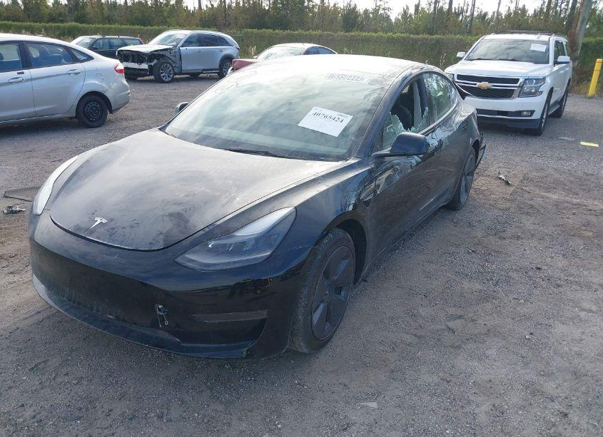 Photo 2 of 2023 Tesla Model 3 REAR-WHEEL DRIVE (VIN 5YJ3E1EA3PF453949)