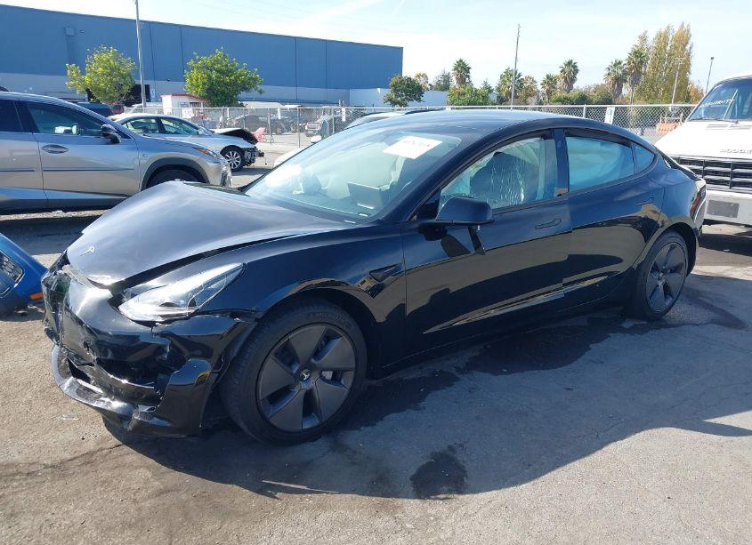 Photo 2 of 2023 Tesla Model 3 REAR-WHEEL DRIVE (VIN 5YJ3E1EA3PF518766)