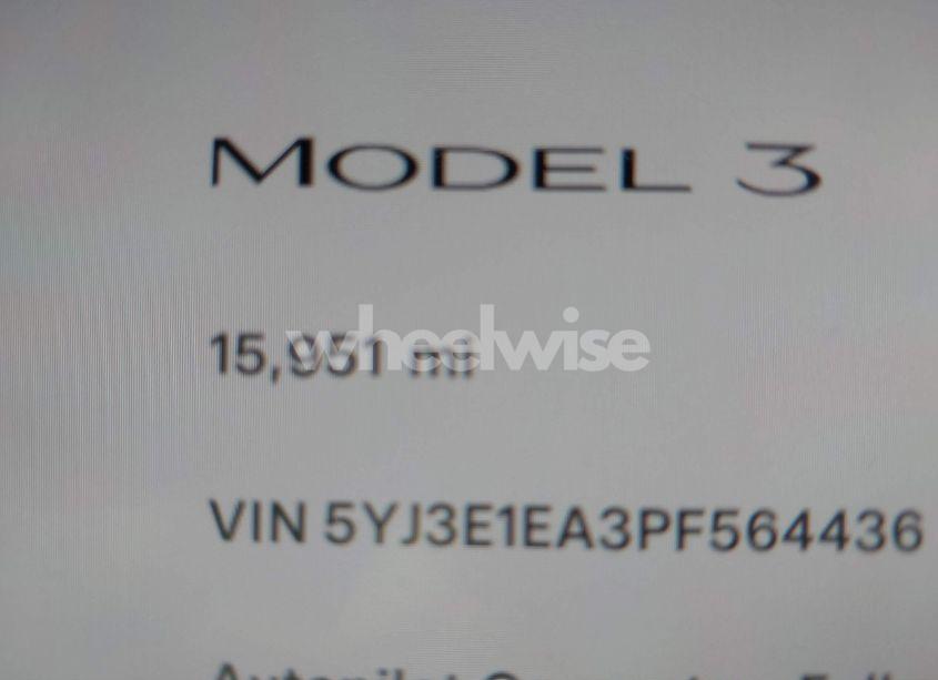 Photo 16 of 2023 Tesla Model 3 REAR-WHEEL DRIVE (VIN 5YJ3E1EA3PF564436)
