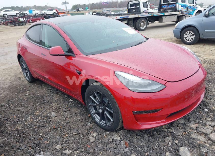 2023 Tesla Model 3 REAR-WHEEL DRIVE (VIN 5YJ3E1EA3PF568681) main photo