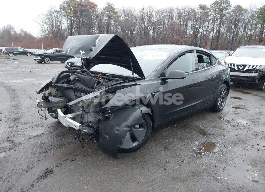 Photo 2 of 2023 Tesla Model 3 REAR-WHEEL DRIVE (VIN 5YJ3E1EA3PF668831)