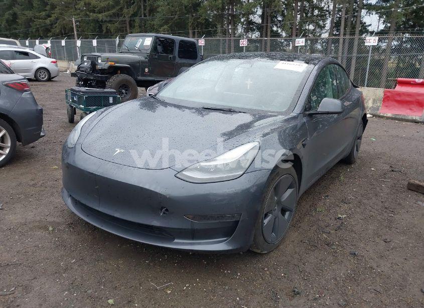 Photo 2 of 2023 Tesla Model 3 REAR-WHEEL DRIVE (VIN 5YJ3E1EA3PF715968)
