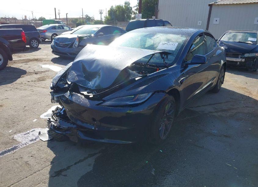 Photo 2 of 2024 Tesla Model 3 REAR-WHEEL DRIVE (VIN 5YJ3E1EA3RF843579)