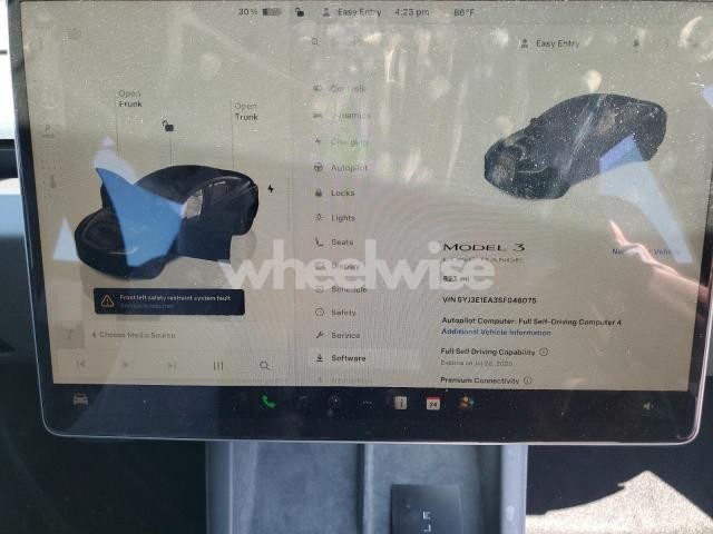 Photo 3 of 2025 TESLA MODEL 3 (VIN 5YJ3E1EA3SF046075)