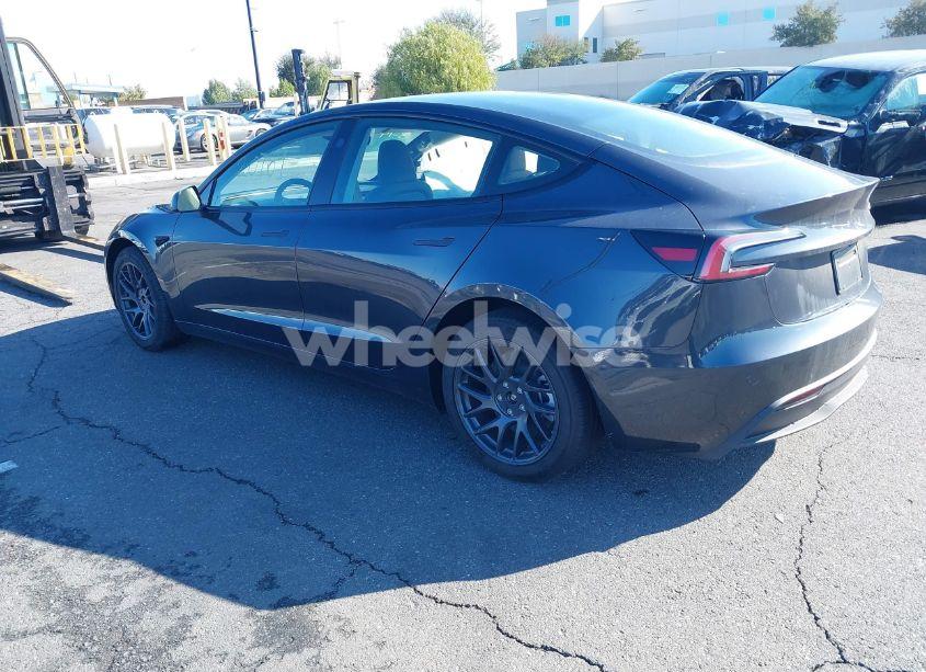 Photo 3 of 2025 Tesla Model 3 LONG RANGE REAR-WHEEL DRIVE (VIN 5YJ3E1EA3SF890911)