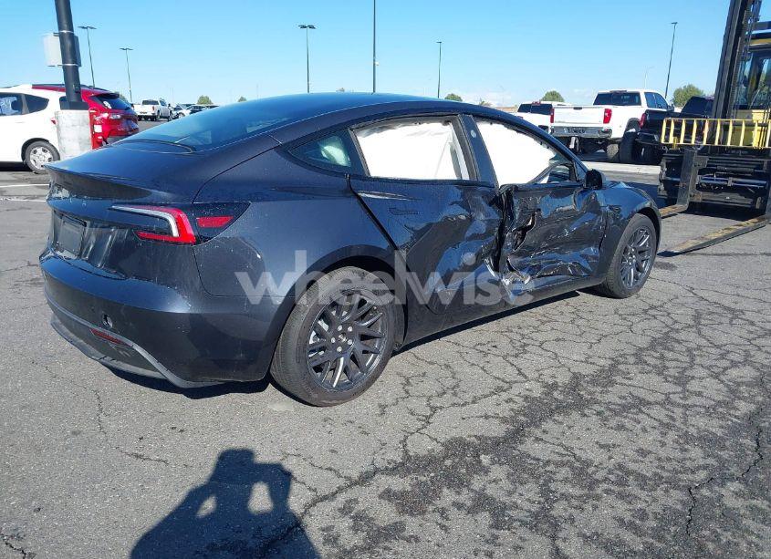 Photo 4 of 2025 Tesla Model 3 LONG RANGE REAR-WHEEL DRIVE (VIN 5YJ3E1EA3SF890911)