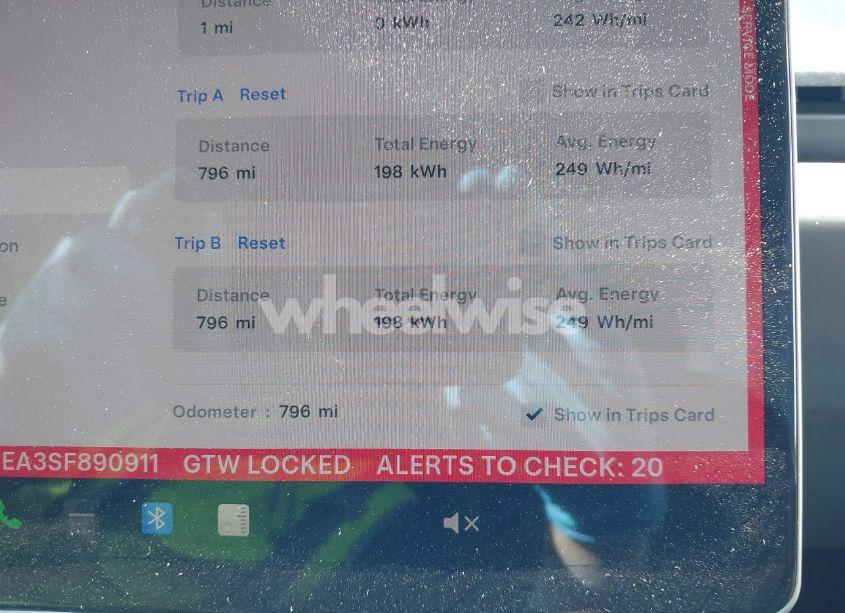 Photo 7 of 2025 Tesla Model 3 LONG RANGE REAR-WHEEL DRIVE (VIN 5YJ3E1EA3SF890911)