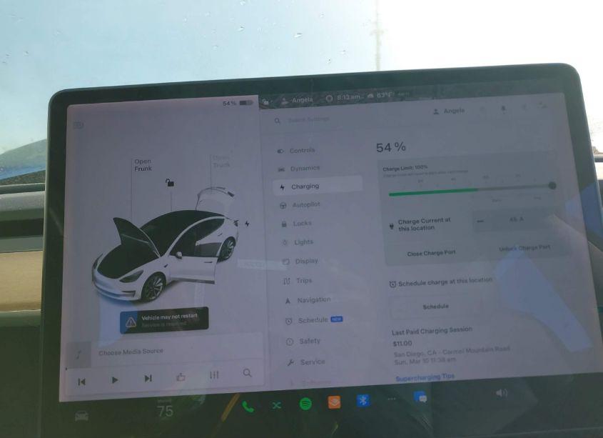 Photo 7 of 2018 Tesla Model 3 LONG RANGE/MID RANGE (VIN 5YJ3E1EA4JF036198)