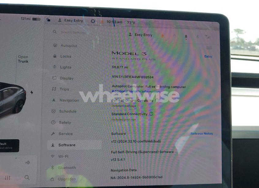 Photo 18 of 2021 Tesla Model 3 STANDARD RANGE PLUS REAR-WHEEL DRIVE (VIN 5YJ3E1EA4MF089584)