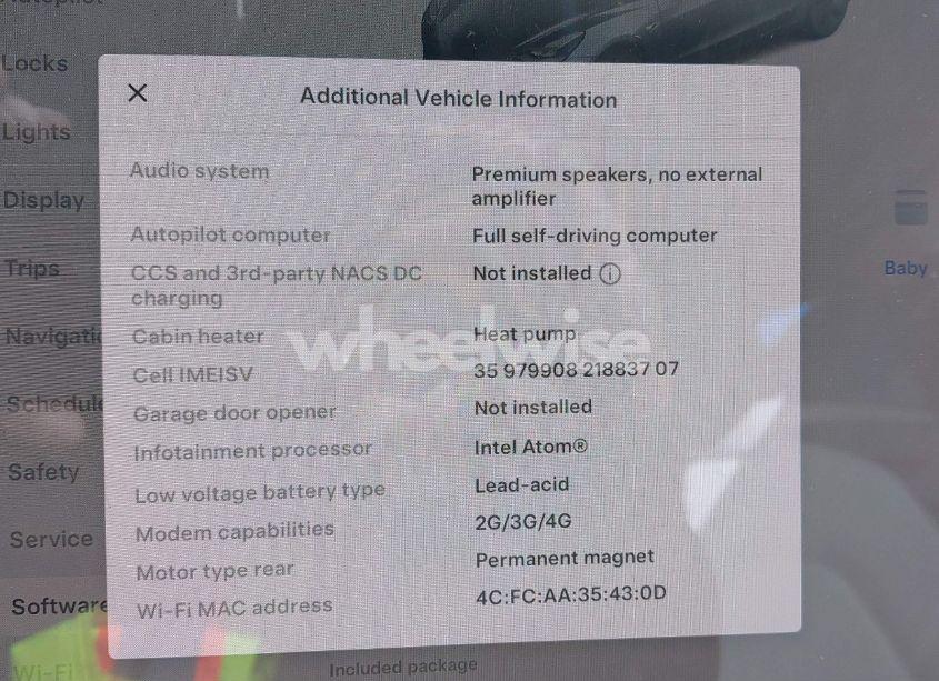 Photo 23 of 2021 Tesla Model 3 STANDARD RANGE PLUS REAR-WHEEL DRIVE (VIN 5YJ3E1EA4MF089584)