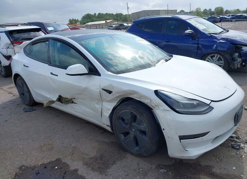 2021 Tesla Model 3 STANDARD RANGE PLUS REAR-WHEEL DRIVE (VIN 5YJ3E1EA4MF098284) main photo