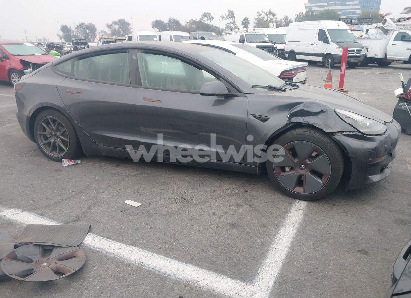 2022 Tesla Model 3 REAR-WHEEL DRIVE (VIN 5YJ3E1EA4NF210499) main photo