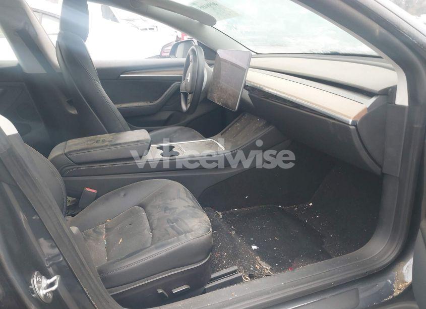 Photo 5 of 2022 Tesla Model 3 REAR-WHEEL DRIVE (VIN 5YJ3E1EA4NF210499)