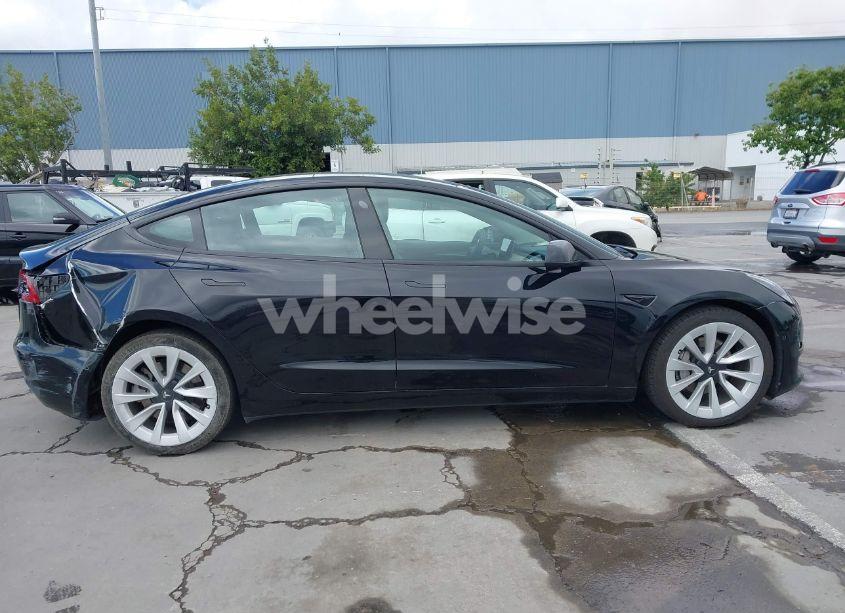 Photo 12 of 2022 Tesla Model 3 REAR-WHEEL DRIVE (VIN 5YJ3E1EA4NF302910)