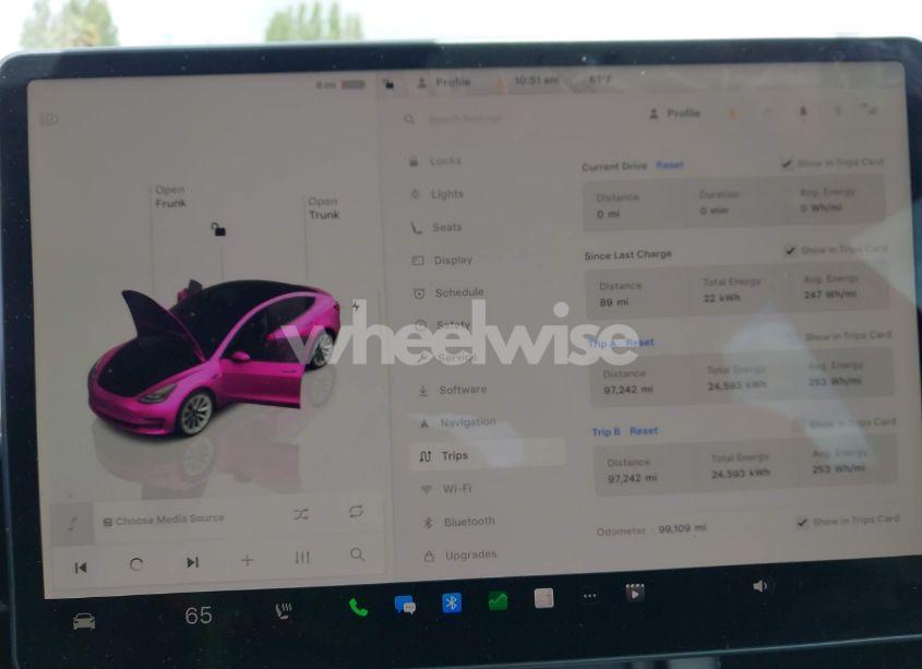 Photo 17 of 2022 Tesla Model 3 REAR-WHEEL DRIVE (VIN 5YJ3E1EA4NF302910)