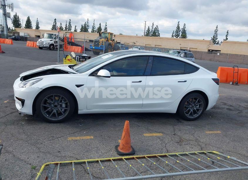 Photo 13 of 2022 Tesla Model 3 REAR-WHEEL DRIVE (VIN 5YJ3E1EA4NF323322)