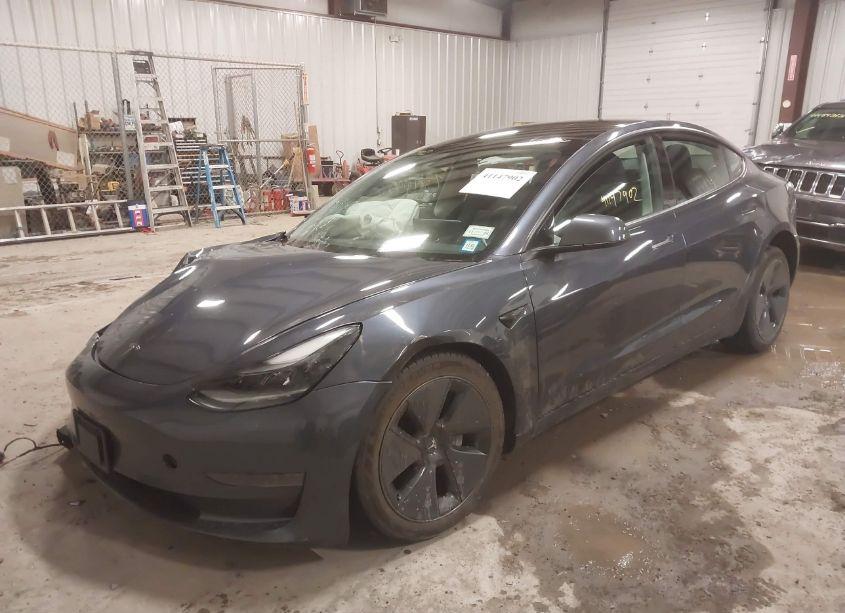 Photo 2 of 2023 Tesla Model 3 REAR-WHEEL DRIVE (VIN 5YJ3E1EA4PF404856)