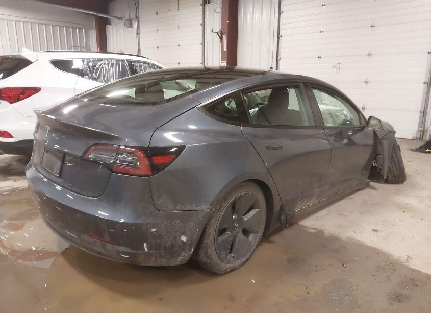 Photo 4 of 2023 Tesla Model 3 REAR-WHEEL DRIVE (VIN 5YJ3E1EA4PF404856)