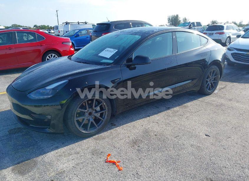 Photo 2 of 2023 Tesla Model 3 REAR-WHEEL DRIVE (VIN 5YJ3E1EA4PF433774)