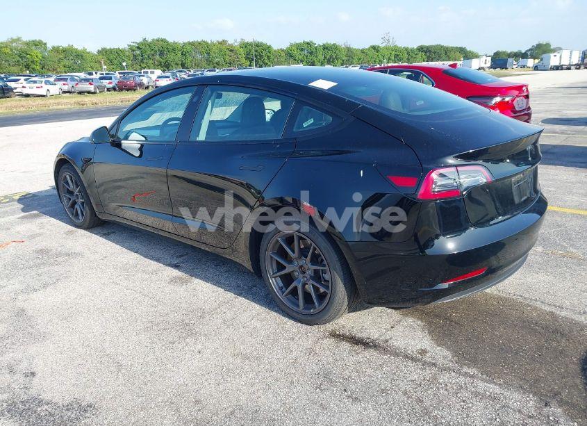 Photo 3 of 2023 Tesla Model 3 REAR-WHEEL DRIVE (VIN 5YJ3E1EA4PF433774)