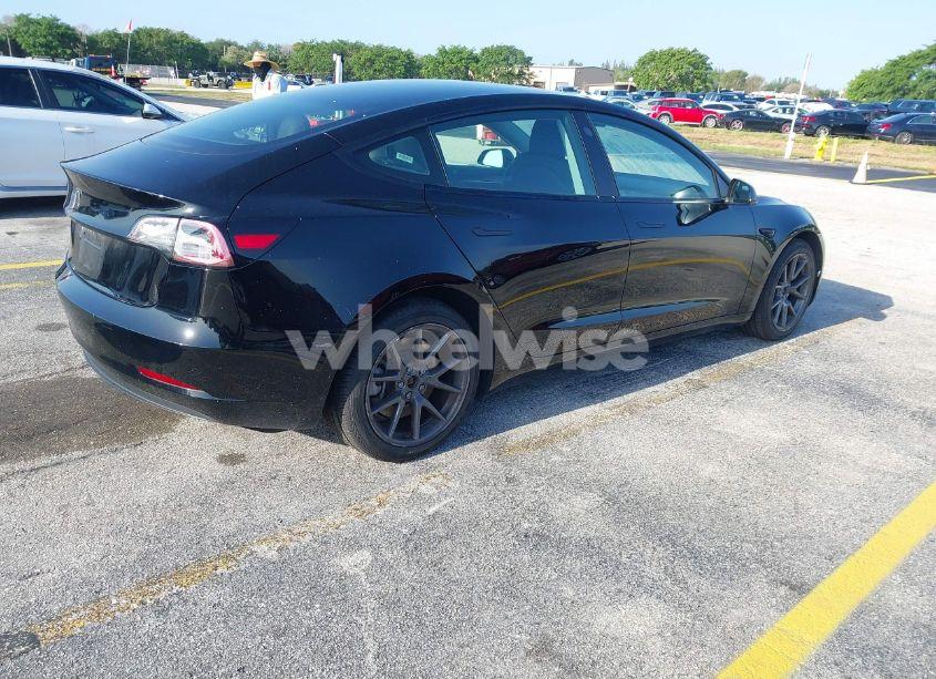 Photo 4 of 2023 Tesla Model 3 REAR-WHEEL DRIVE (VIN 5YJ3E1EA4PF433774)