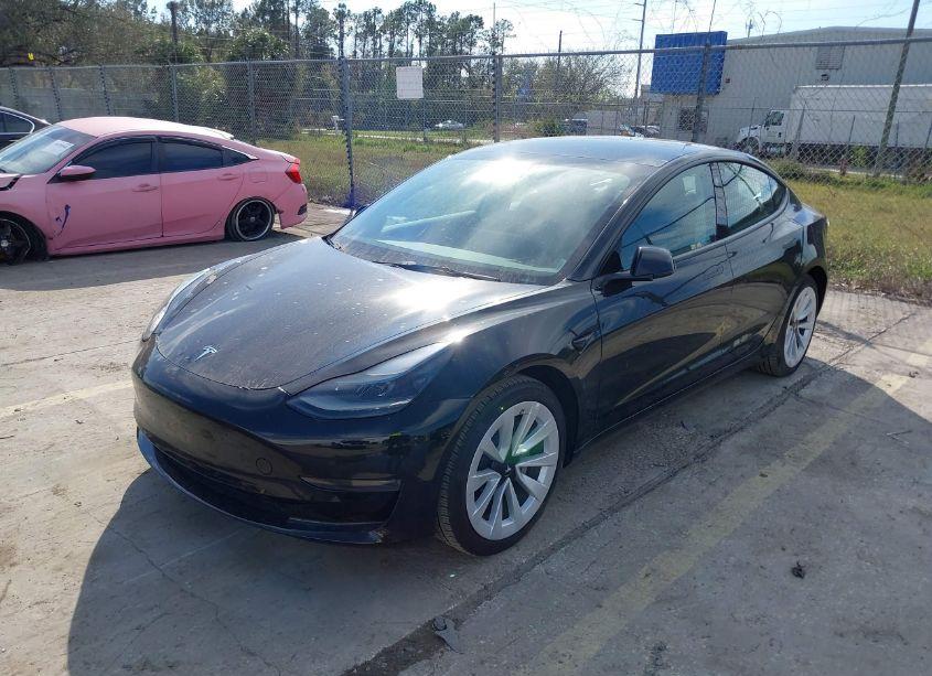 Photo 2 of 2023 Tesla Model 3 REAR-WHEEL DRIVE (VIN 5YJ3E1EA4PF438571)