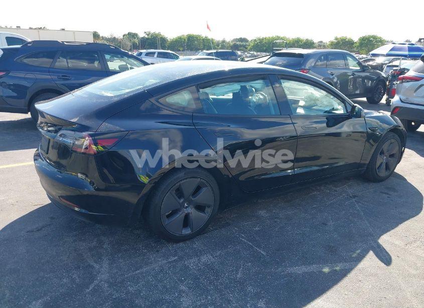 Photo 4 of 2023 Tesla Model 3 REAR-WHEEL DRIVE (VIN 5YJ3E1EA4PF459517)