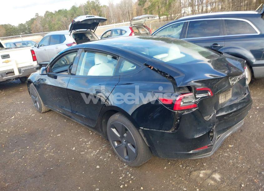 Photo 3 of 2023 Tesla Model 3 REAR-WHEEL DRIVE (VIN 5YJ3E1EA4PF554885)