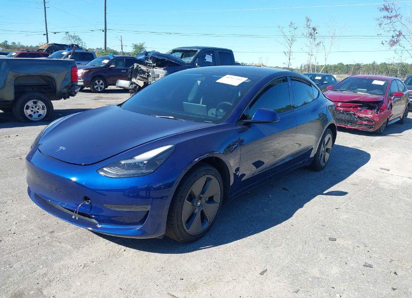 Photo 2 of 2023 Tesla Model 3 REAR-WHEEL DRIVE (VIN 5YJ3E1EA4PF598255)