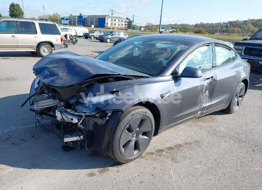 Photo 2 of 2023 Tesla Model 3 REAR-WHEEL DRIVE (VIN 5YJ3E1EA4PF656364)