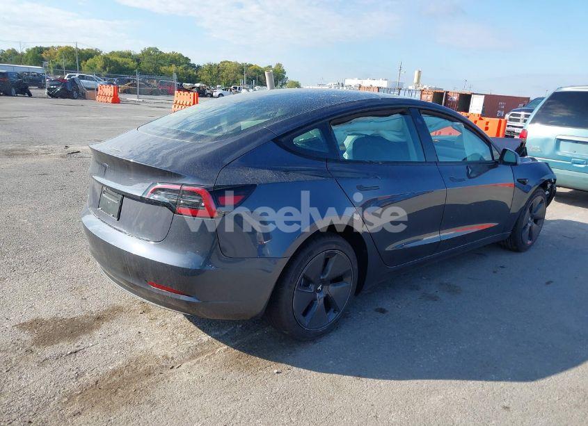 Photo 4 of 2023 Tesla Model 3 REAR-WHEEL DRIVE (VIN 5YJ3E1EA4PF656364)