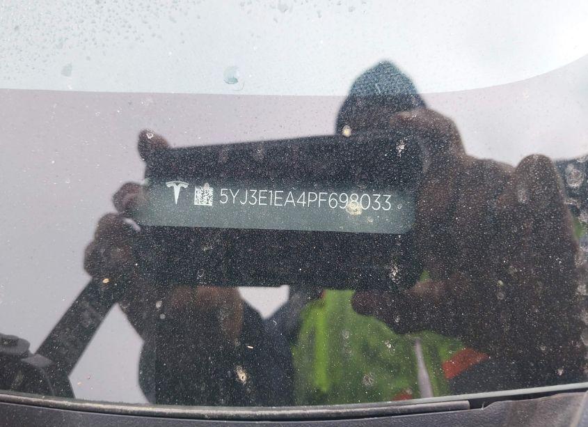 Photo 9 of 2023 Tesla Model 3 REAR-WHEEL DRIVE (VIN 5YJ3E1EA4PF698033)