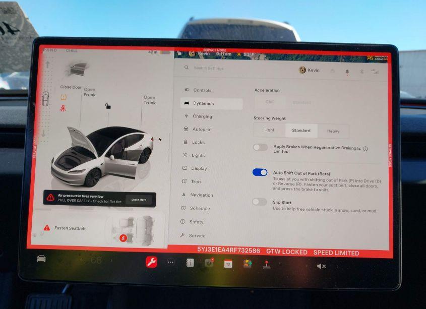 Photo 18 of 2024 Tesla Model 3 REAR-WHEEL DRIVE (VIN 5YJ3E1EA4RF732586)