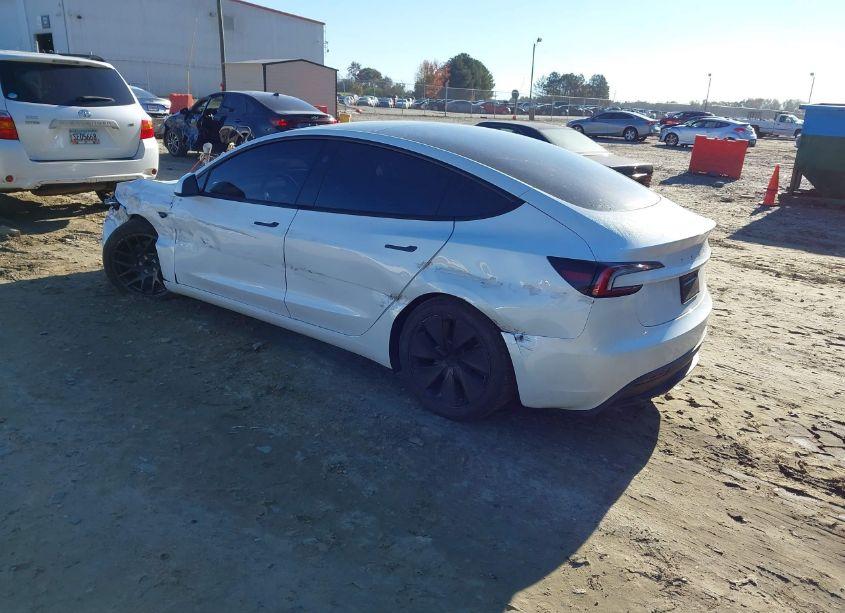 Photo 3 of 2024 Tesla Model 3 REAR-WHEEL DRIVE (VIN 5YJ3E1EA4RF732586)