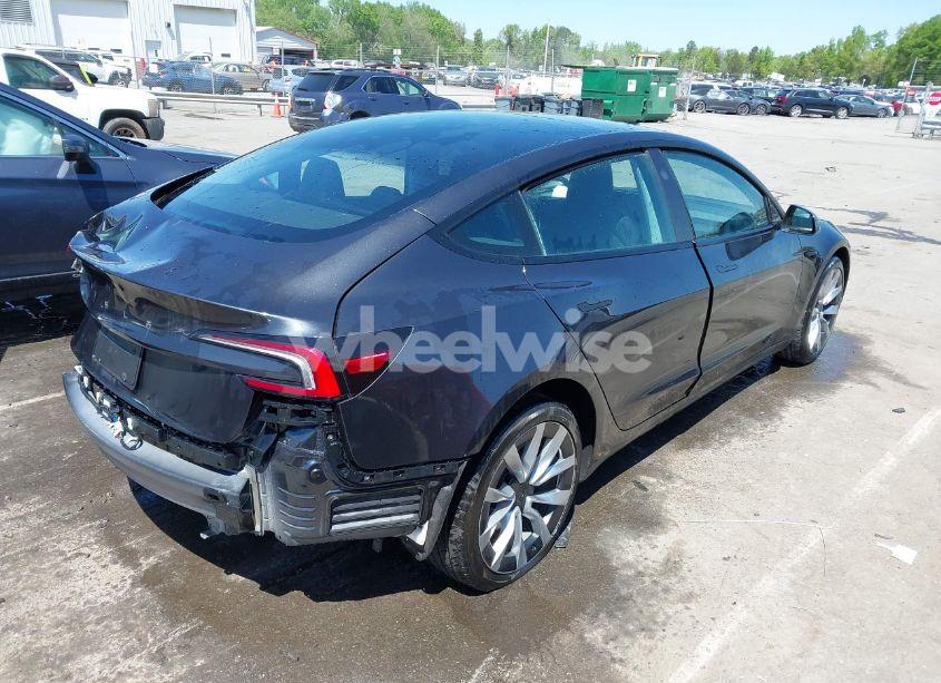 Photo 4 of 2024 Tesla Model 3 LONG RANGE DUAL MOTOR ALL-WHEEL DRIVE/REAR-WHEEL DRIVE (VIN 5YJ3E1EA4RF735729)