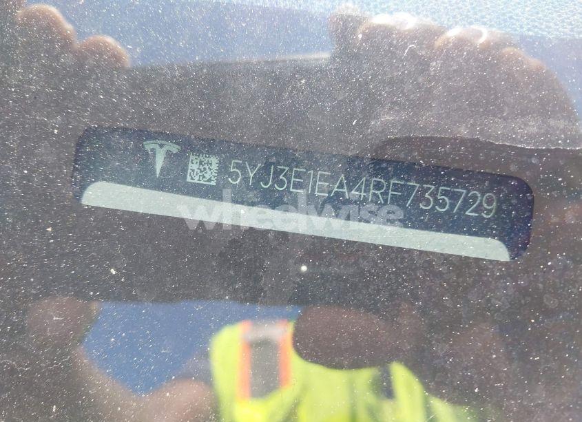 Photo 9 of 2024 Tesla Model 3 LONG RANGE DUAL MOTOR ALL-WHEEL DRIVE/REAR-WHEEL DRIVE (VIN 5YJ3E1EA4RF735729)