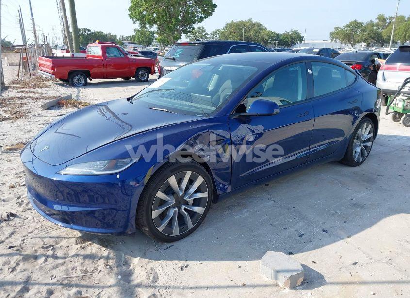 Photo 2 of 2024 Tesla Model 3 LONG RANGE DUAL MOTOR ALL-WHEEL DRIVE/REAR-WHEEL DRIVE (VIN 5YJ3E1EA4RF751347)