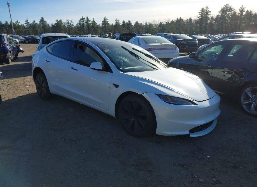 2024 Tesla Model 3 REAR-WHEEL DRIVE (VIN 5YJ3E1EA4RF849567) main photo