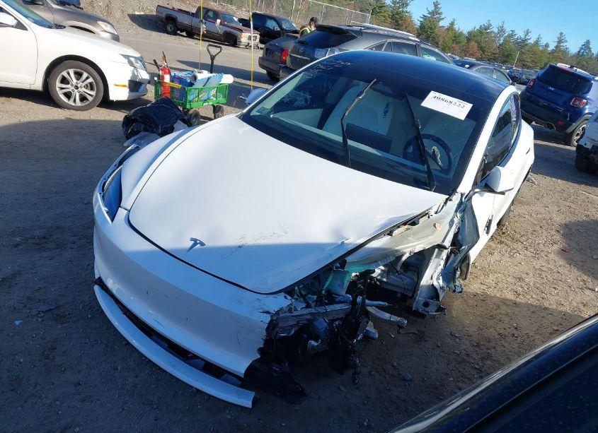 Photo 2 of 2024 Tesla Model 3 REAR-WHEEL DRIVE (VIN 5YJ3E1EA4RF849567)