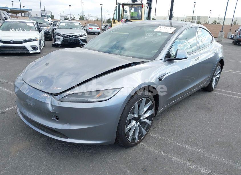 Photo 2 of 2024 Tesla Model 3 LONG RANGE DUAL MOTOR ALL-WHEEL DRIVE/REAR-WHEEL DRIVE (VIN 5YJ3E1EA4RF872105)