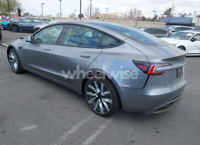 Photo 3 of 2024 Tesla Model 3 LONG RANGE DUAL MOTOR ALL-WHEEL DRIVE/REAR-WHEEL DRIVE (VIN 5YJ3E1EA4RF872105)