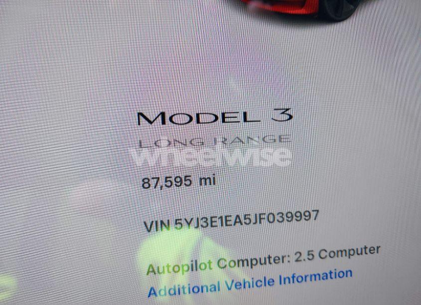 Photo 15 of 2018 Tesla Model 3 (VIN 5YJ3E1EA5JF039997)