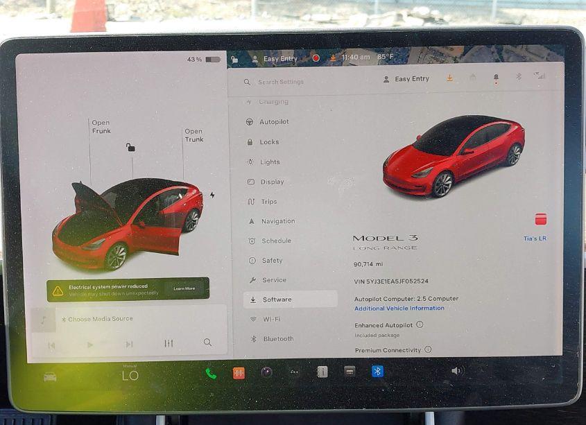 Photo 7 of 2018 Tesla Model 3 LONG RANGE/MID RANGE (VIN 5YJ3E1EA5JF052524)