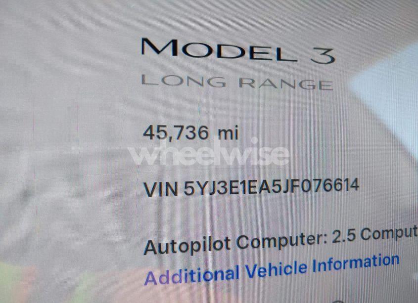 Photo 15 of 2018 Tesla Model 3 (VIN 5YJ3E1EA5JF076614)