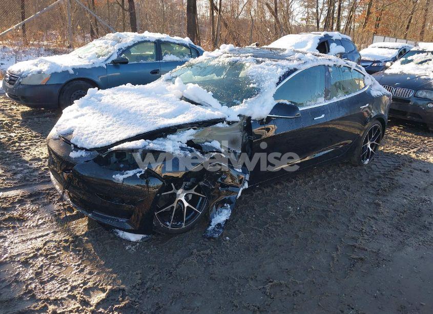 Photo 2 of 2020 Tesla Model 3 STANDARD RANGE PLUS REAR-WHEEL DRIVE/STANDARD RANGE REAR-WHEEL DRIVE (VIN 5YJ3E1EA5LF743362)